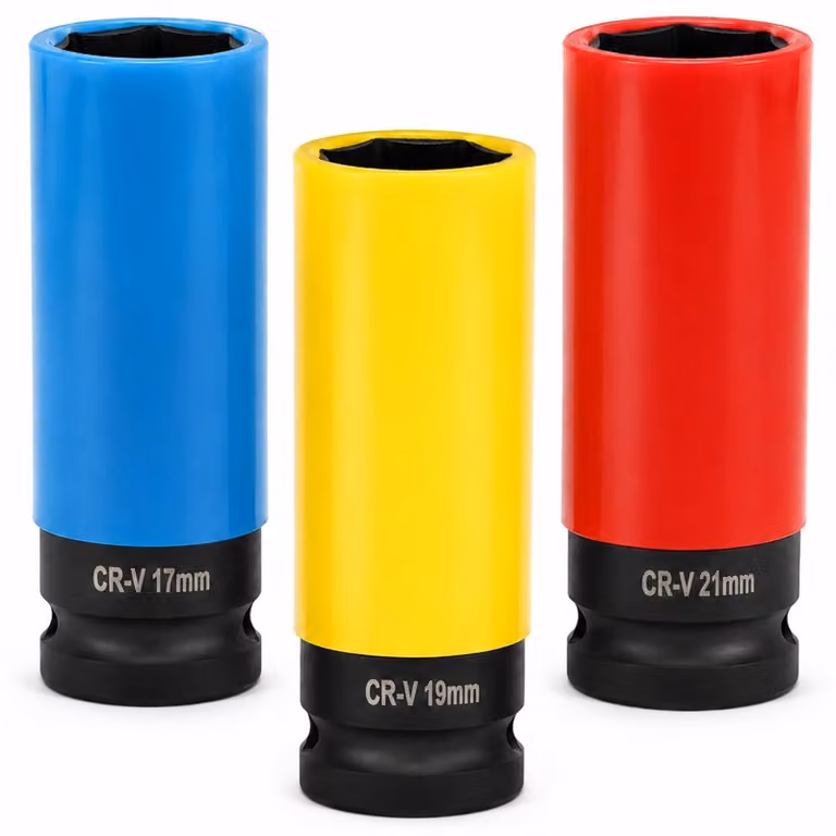 Set di avvitatori a percussione da 1/2 di pollice, composto da 3 pezzi