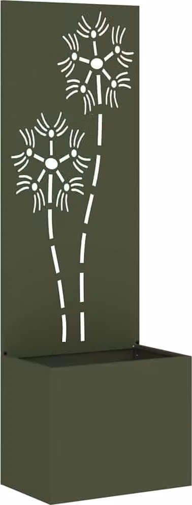 Schermo per privacy in giardino Oliver verde 50 x 140 cm