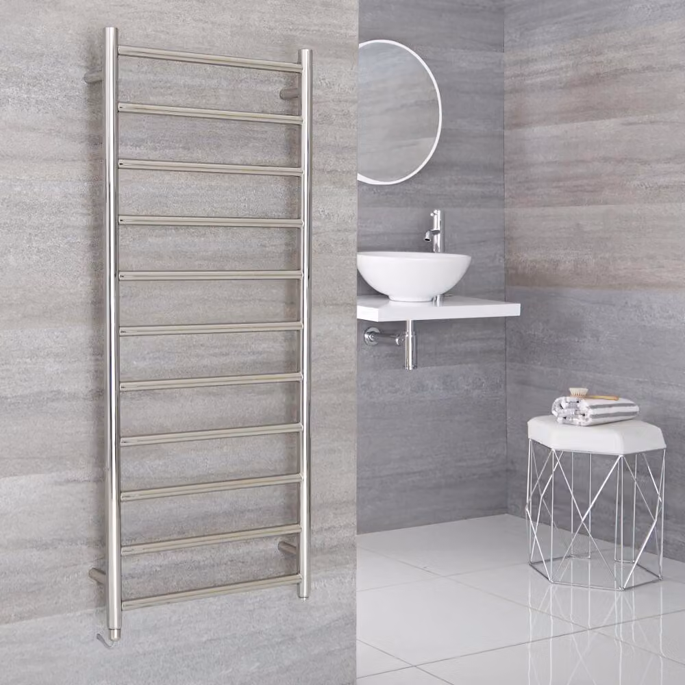 Scaldasalviette di Design Cromato - 800mm x 500mm