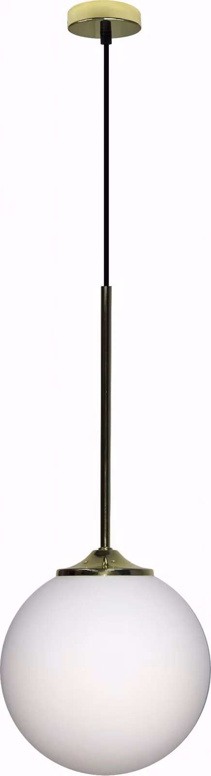 Lampada a sospensione GLASGOW oro-bianca 1xE27x40W in vetro, dimensioni: 90x20x20 cm, IP20, Candellux