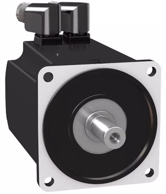 Servomotore Schneider Electric, Lexium BMH, 140 mm, 22,5 Nm, albero liscio IP65, multigiro 16P/U, 2xM23 ad angolo BMH1403P27A2A