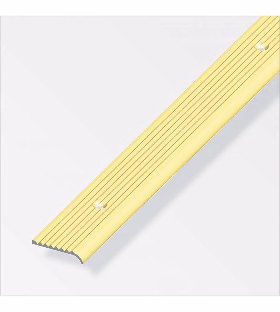 Profilo Chiusura 25X6 Alluminio Ottone 1 Metro