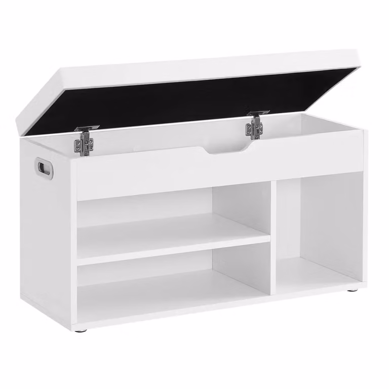 Scarpiera Panca per Corridoio, Bianco