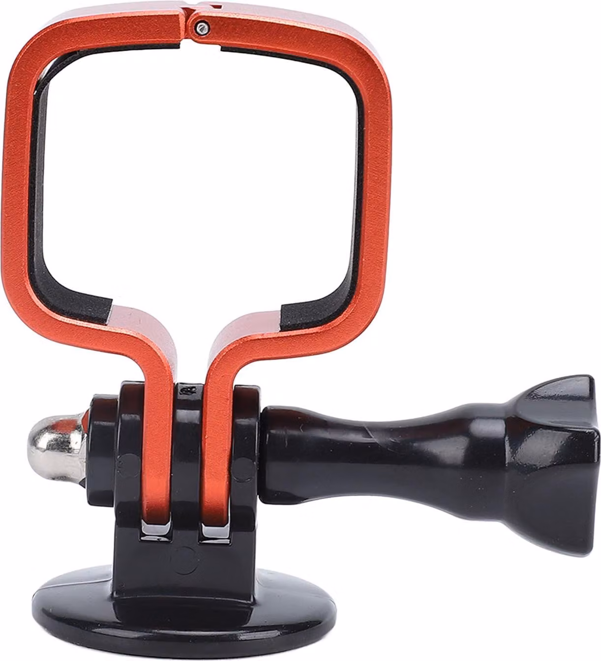 Supporto per action camera, custodia, ricambio, stabile, resistente ai graffi, in lega di alluminio, supporto universale per Pocket 3, rosso