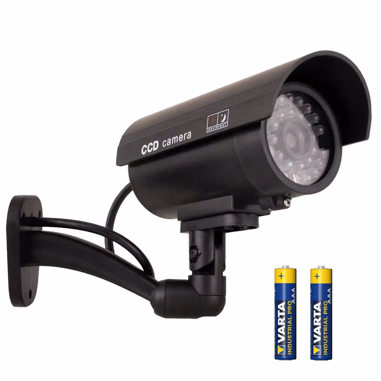 Atrapppe IR9000 B Telecamera a infrarossi IR LED nero + 2x batteria AAA Varta Industrial