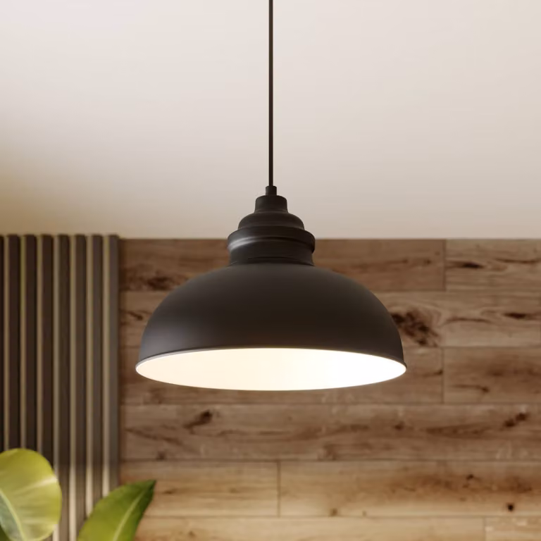 Lampada a sospensione Cliona Lindby, dimmerabile, Nero, Soggiorno / Sala da pranzo, Metallo, Moderno, Lampada a sospensione