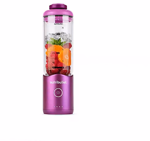 Frullatore Nutribullet NBP013VT Viola con Caraffa da 0,59 l in Tritan e Acciaio Inox – 2