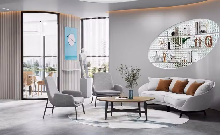 Sofagarnitur 3+1+1 Sitzer Set Design Couchtisch Couchen Relax Moderne