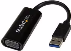 Convertitore video Startech.Com da USB 3.0 a VGA, Nero