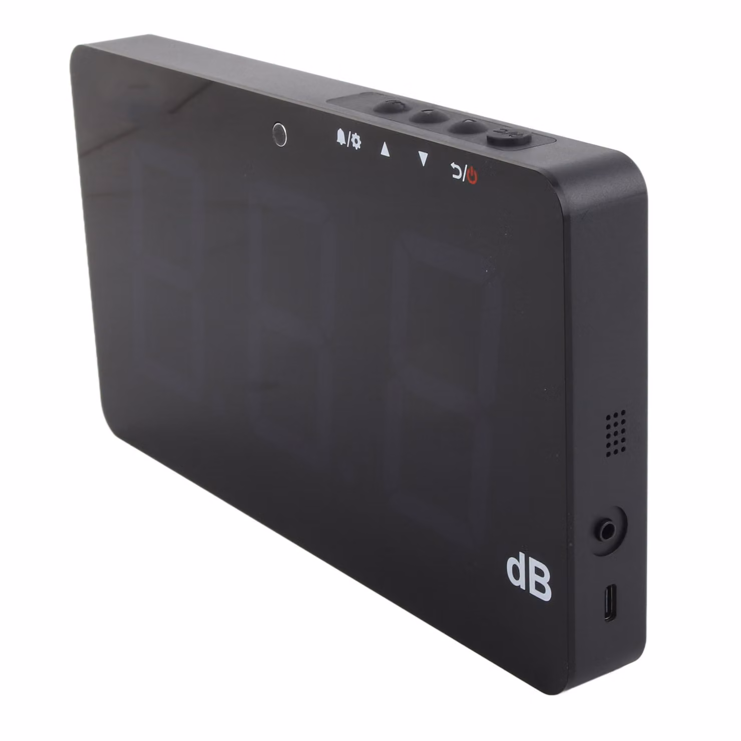 SW-525A Fonometro digitale a parete con display LCD USB 30-130dB