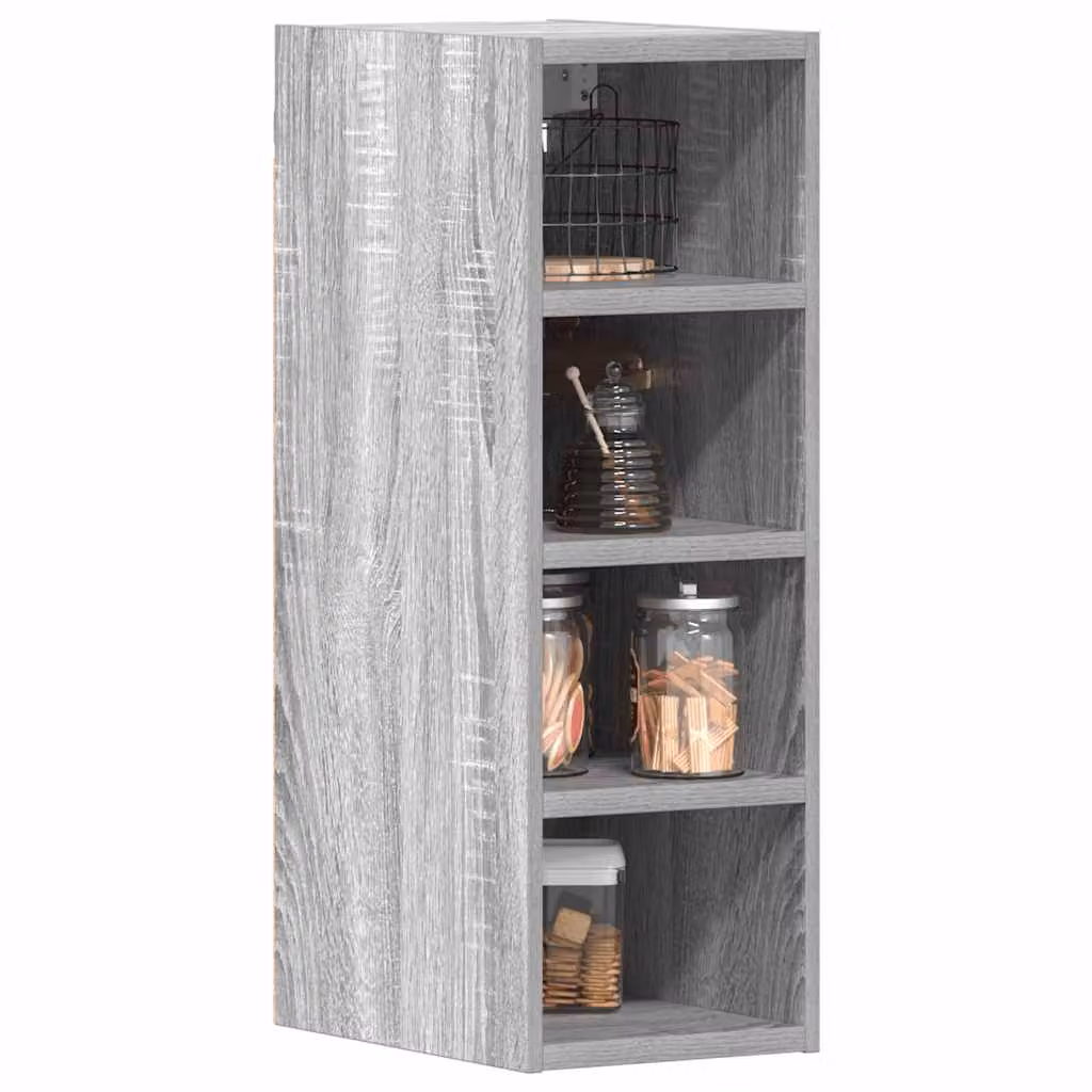 Pensile da cucina moderno vidaXL Riga Grigio Sonoma L/P/H: 20 x 29,5 x 60 cm