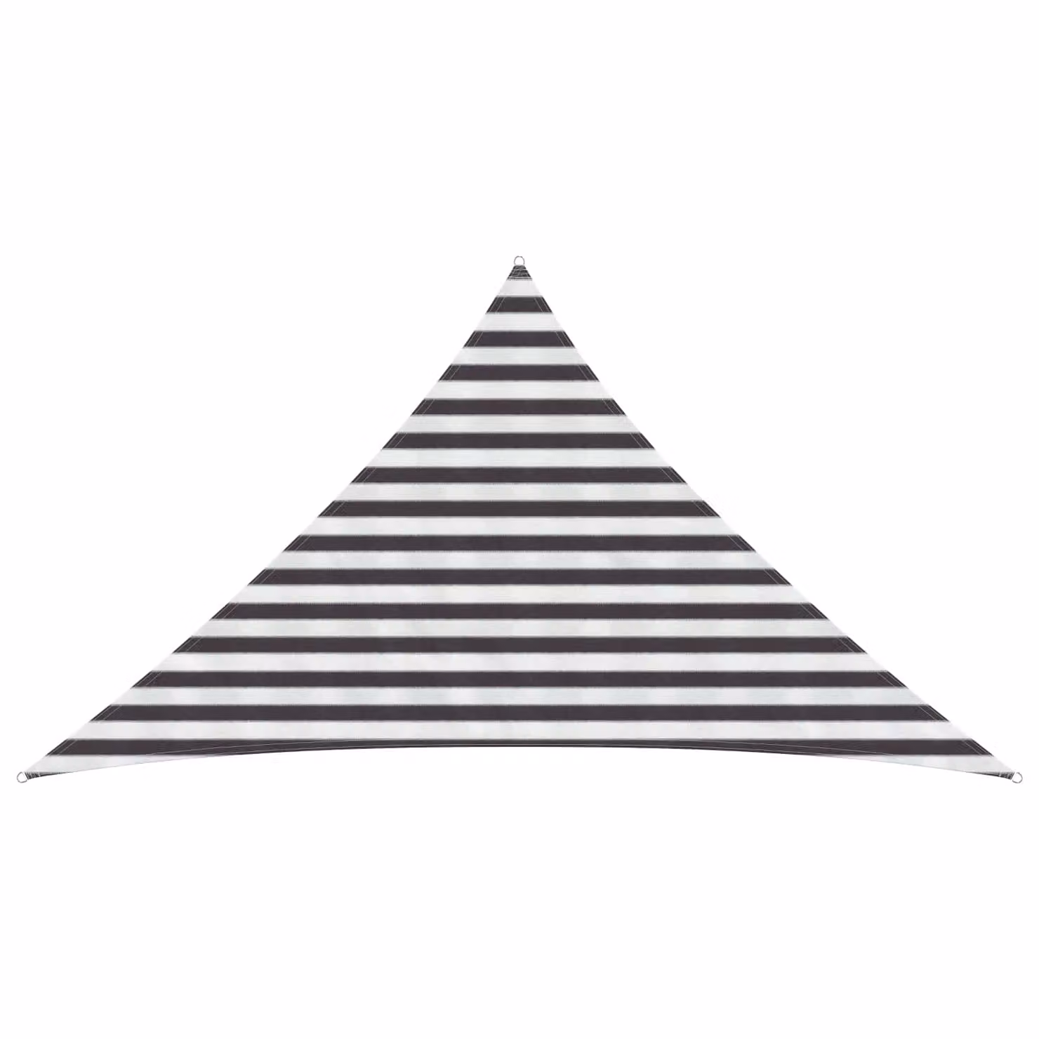 Telo Ombra Triangolare vidaXL in HDPE Multicolore L/P/H: 2,5 x 2,5 x 3,5 m