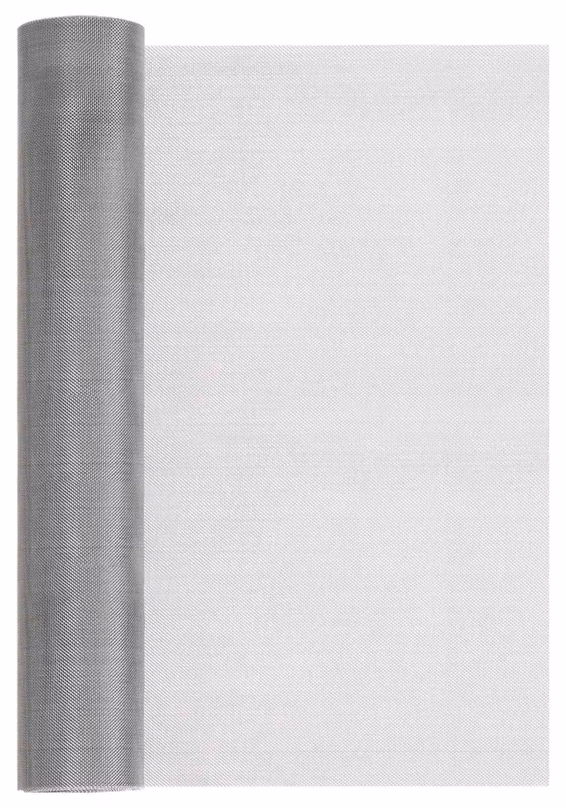 Schermo a rete, dimensioni 40 x 2000 cm, maglia 30, acciaio inossidabile 201