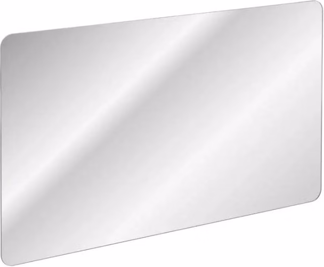 Specchio da bagno rettangolare 120x70 cm senza cornice design
