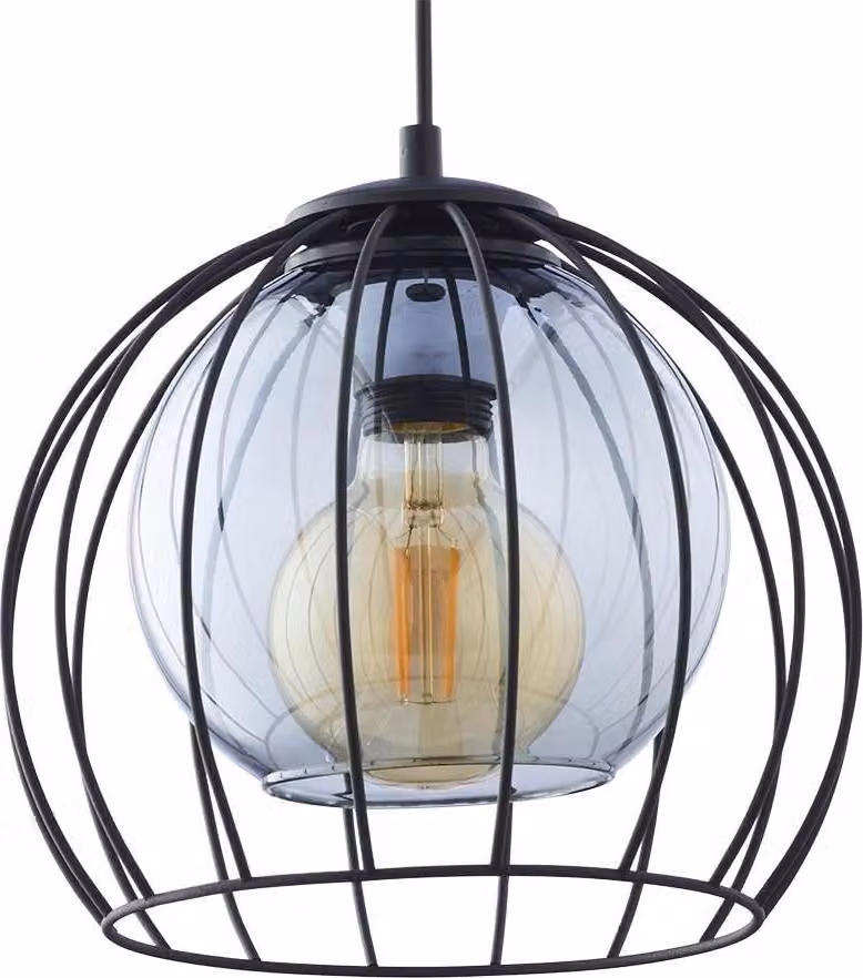 UNIVERSO, lampada a sospensione, grafite, nero, attacco E27, 60W, modello 3154, marca TK Lighting