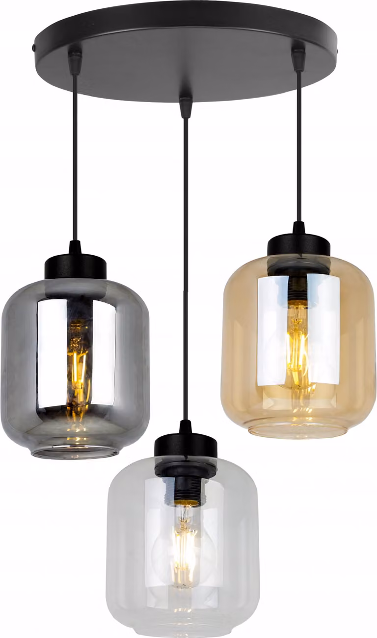 Moderna Ed Elegante Lampada A Sospensione Con Paralume In Vetro