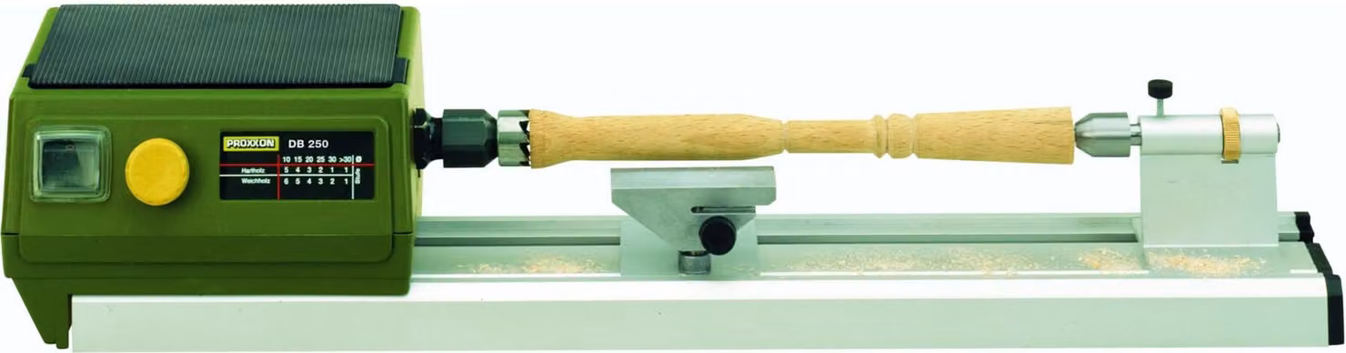Proxxon Micro Drechselbank DB 250 elektronische Drehzahlregelung, für Modellbau