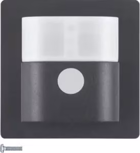 Berker 85345126 Rilevatore di movimento wireless KNX Comfort 1,1 m quicklink antracite con Berker Q.1/Q.3