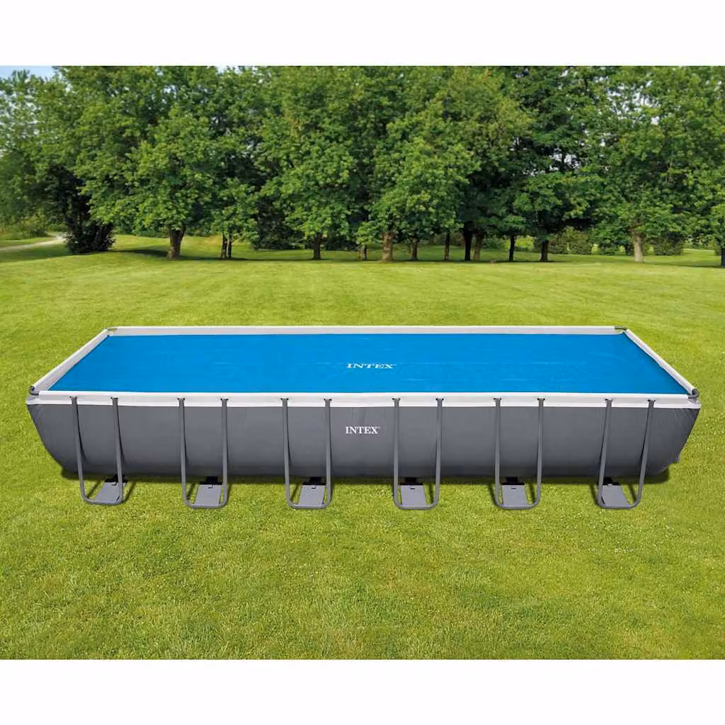 Copertura Solare Termica per Piscina Rettangolare Intex, Blu, L: 716 cm x P: 346 cm