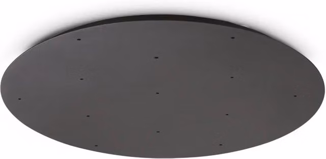 Rosone D750 Collezione Rosone Ideal Lux in metallo nero Diametro: 75 cm – 1