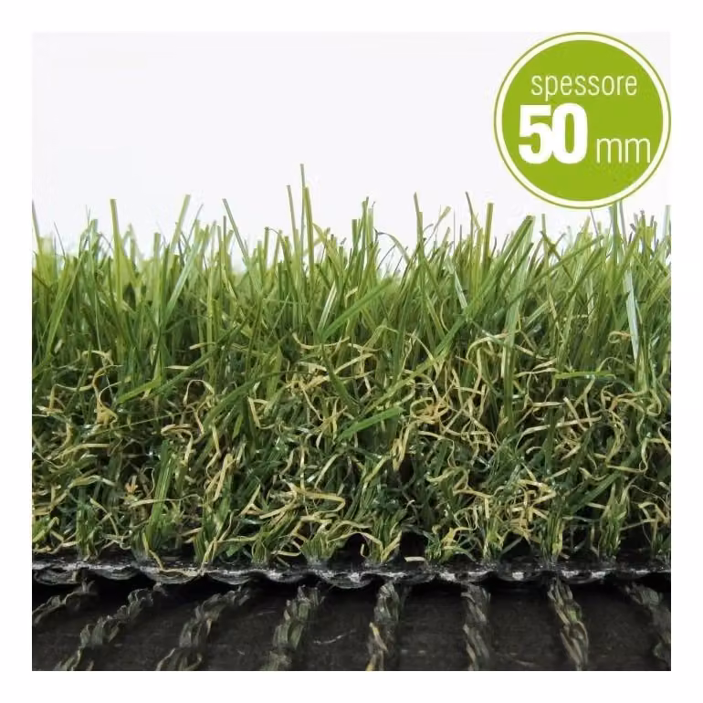 Tappeto erboso Liverpool Ezooza verde in plastica spessore 50 mm – 2