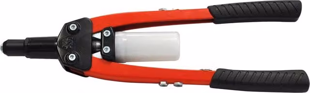 Rivettatrice Far Modello K 25 rossa con diametro 2,4 ÷ 7,8 mm e forza 1500 kg