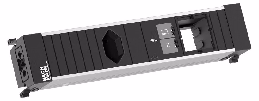 Bachmann Conferencef M 1Xch 0°, 1Xusb C/C 65 W, 1Xcm