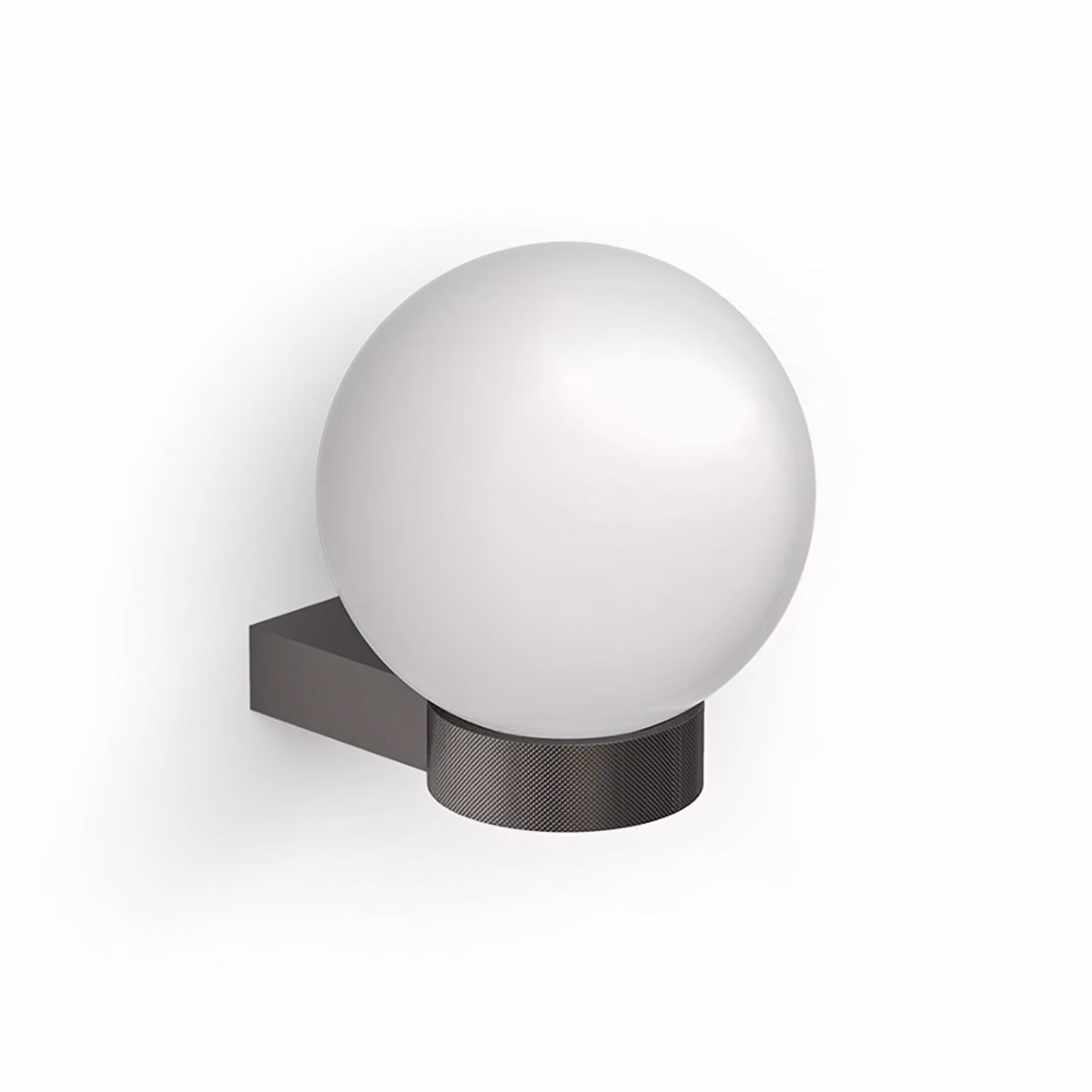 Decor Walther Applique da parete Club Light, dimmerabile, Alluminio / Grigio / Zincato, Soggiorno / Sala da pranzo, Ottone, Moderno, Applique