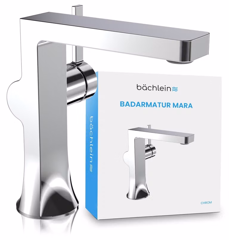 Miscelatore monocomando per lavabo in cromo