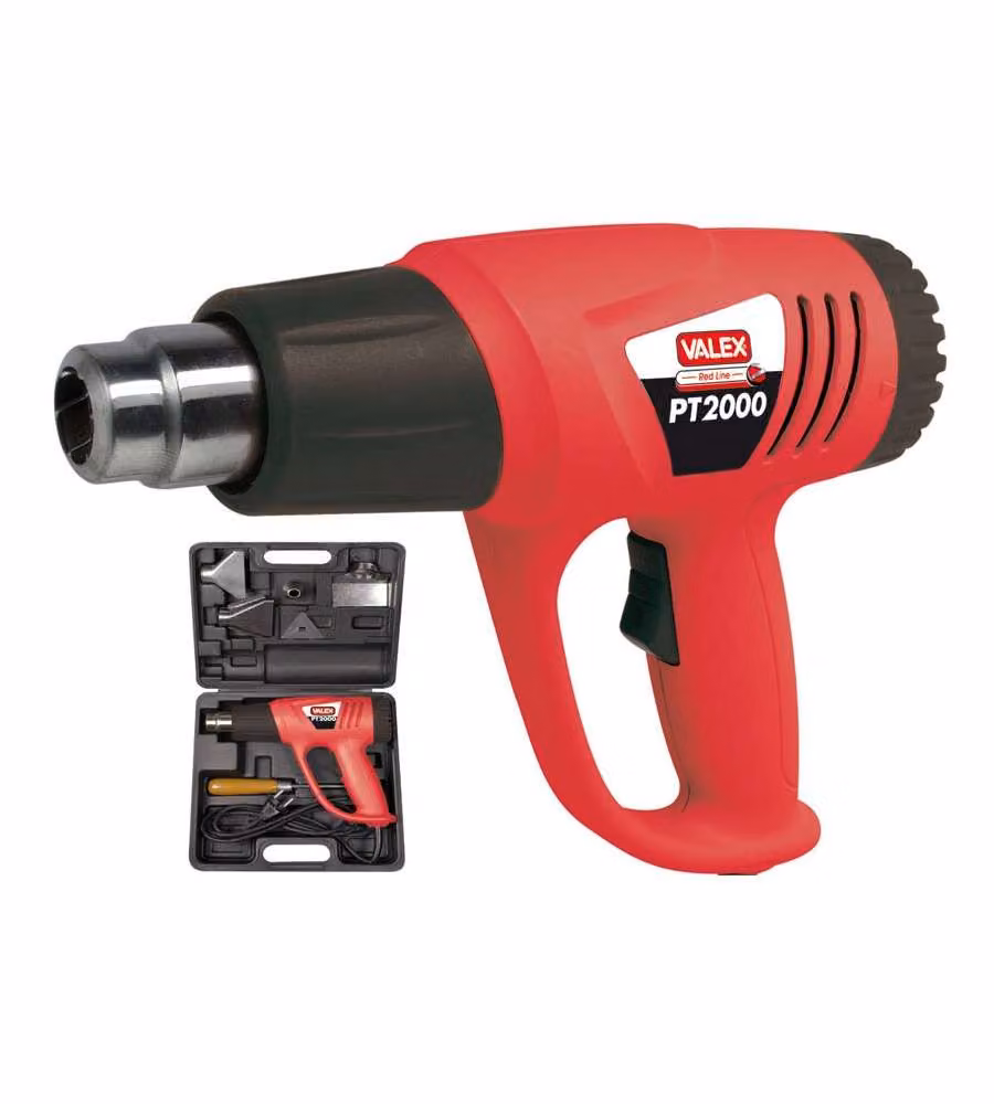 Pistola ad Aria Calda 2000W - Termosoffiatore per Sverniciare, Scongelare e Modellare
