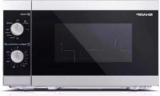 Magnetron con griglia - 800W 1000W 5 funzionalità per la congelazione - dimensioni 440x258x344cm - argento