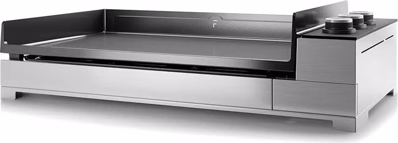 Plancha gas 9000w piastra in ghisa smaltata 75x42cm Forge adour PREMIUM G75I