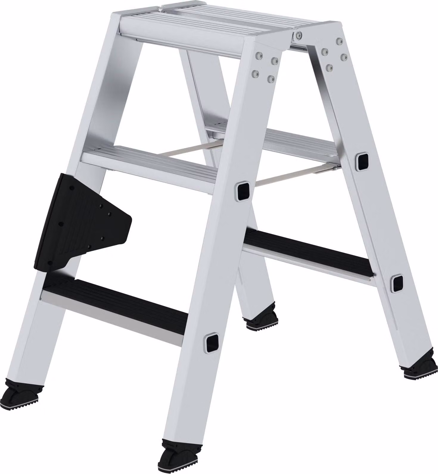 Scaletta accessibile da entrambi i lati con gradini a clip 2x3
