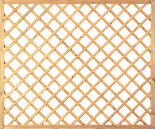 T&J DIAGONAL Recinzione a doghe 10 x 10 / 180 x 150 cm