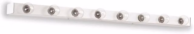 Lampada Da Parete Ideal-Lux Prive' Ap8 Bianca in Metallo e Vetro