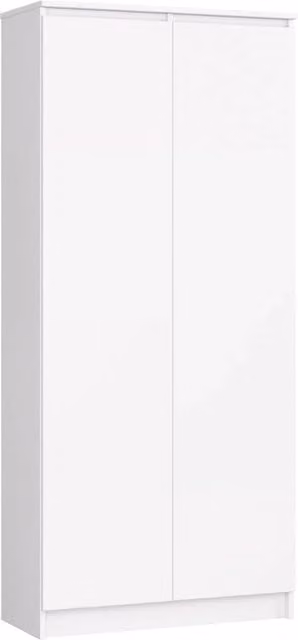 Libreria AKORD R80 Bianco 80 cm 2 ante 80x35x180 cm
