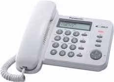 Telefono fisso business Panasonic KX TS560EX1W bianco