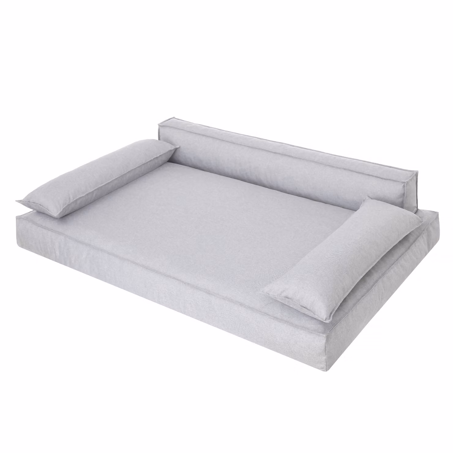 Letto per cani, materasso per animali, letto per gatti, cuscino per cani, cesto per cani, divano per cani, posto per cani, ortopedico, mobili, grigio, 78x54 cm