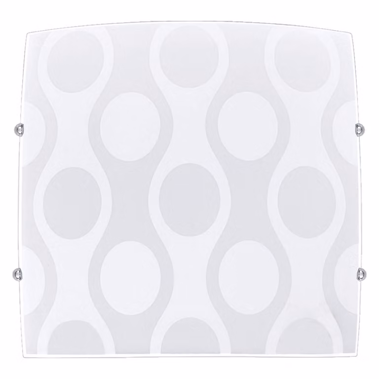Plafoniera TAPSS 2xE27/40W, 400x400, vetro L: 400, H: 400, dimmerabile