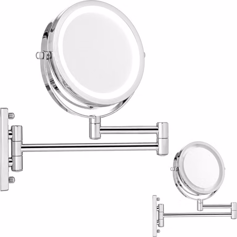 Specchio da parete con illuminazione a LED Ingrandimento 10x Specchio cosmetico