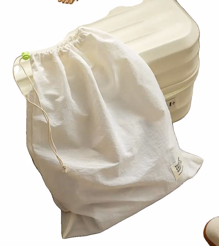 Borsa di stoccaggio, impermeabile, grande capacità, 36x45 cm, colore: bianco