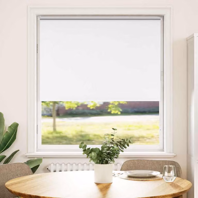 vidaXL Tenda a Rullo Oscurante 115x150 cm Larghezza Tessuto 110,7 cm