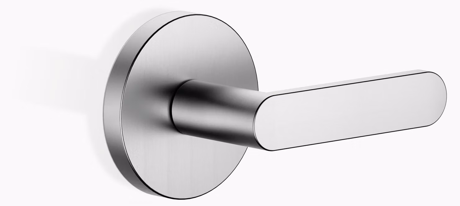 Dornbracht META robinet encastré, fermeture à droite 3/4, rosace ronde 60mm, 36608661-93, 36608661-93