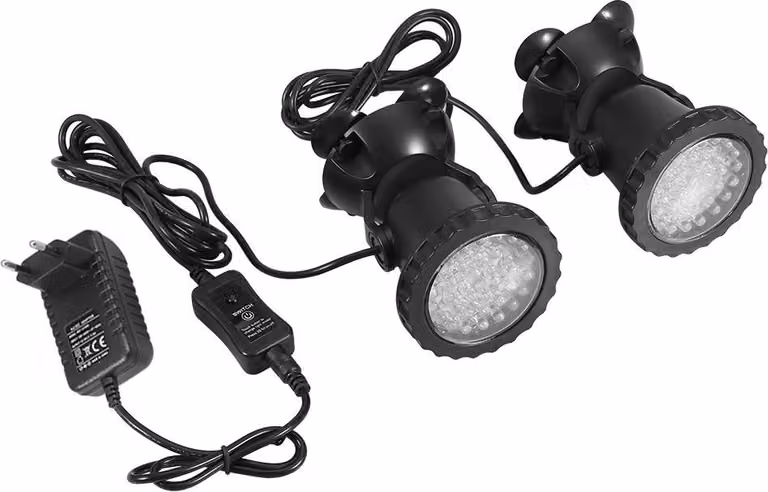 Acquario -LED -Illuminazione impermeabile RGB luce sommergibile -Serbatoio di pesce giardino stagno (#10)