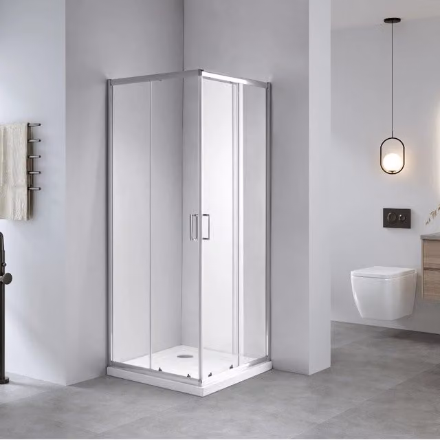 Cabina doccia 80x80 cm cristallo 4 mm h185 trasparente | Four