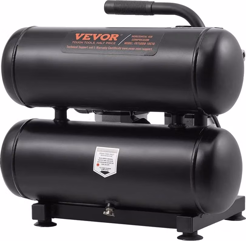 Compressore d'aria VEVOR, alta portata, diverse capacità del serbatoio, 18L