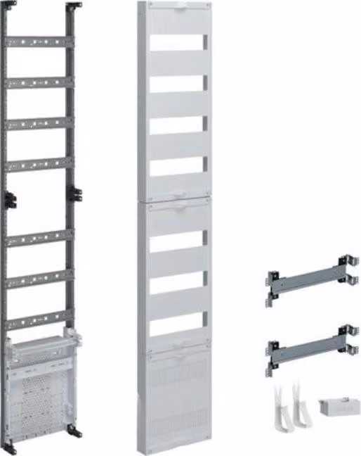 Pannello di distribuzione Hager universZ 1350 mm, 1 vano.7 file ZU59V7RKAPZ2