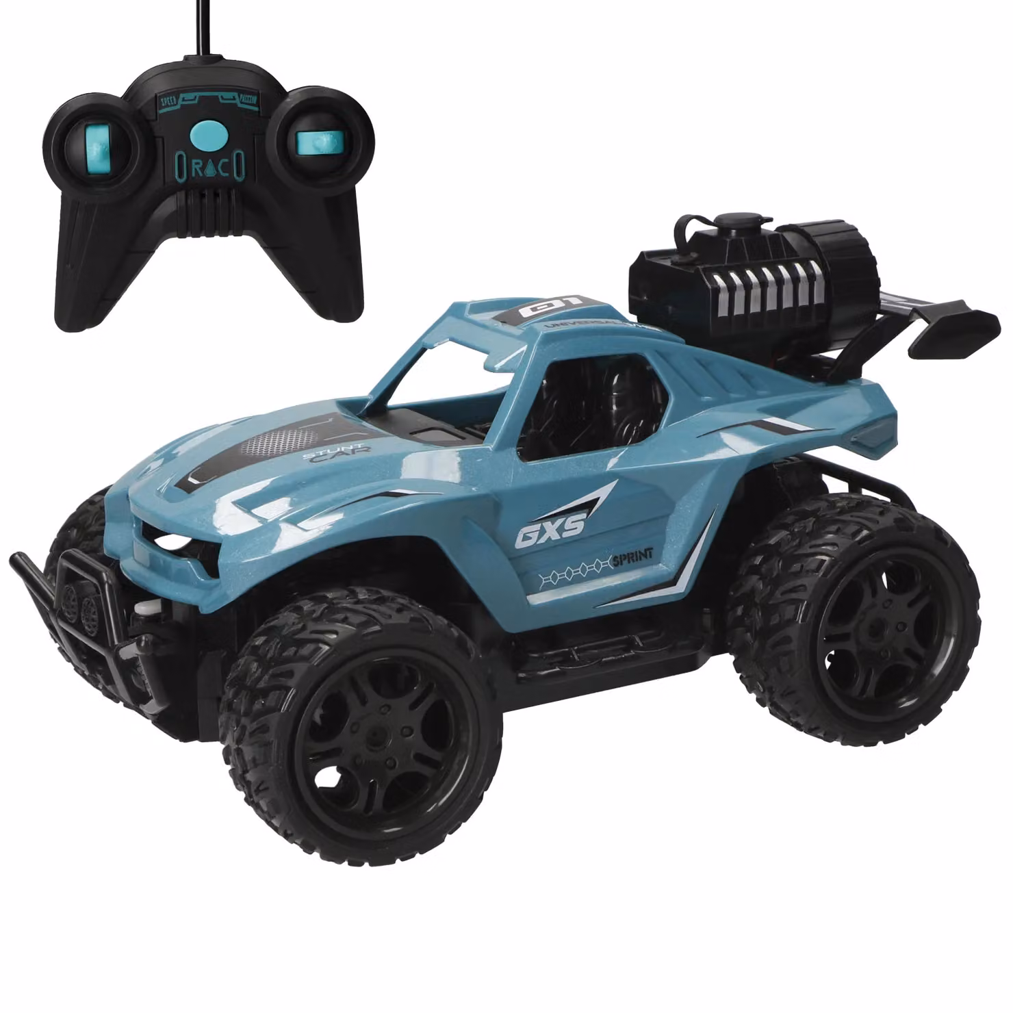 Auto Radiocomandata Spray Turbo Car TU GIOCHI Blu – 1