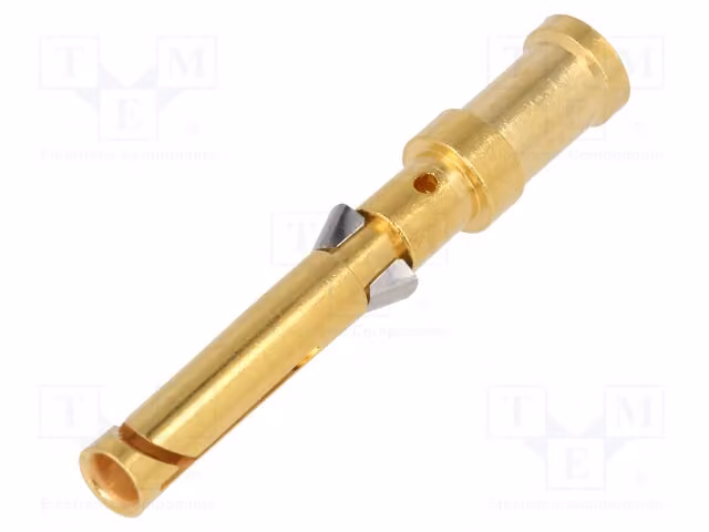 1 connettore placcato in nichel, per cavi da 10A, connettore femmina, sezione del cavo 1,5 mm², spessore del rivestimento 2 μm, codice prodotto 09150006221, HARTING