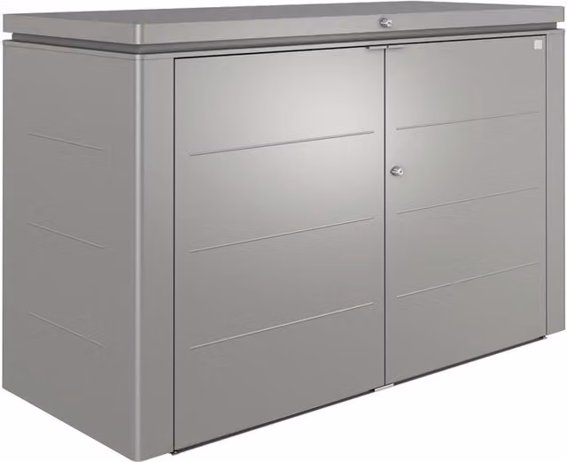 Baule Biohort Highboard 200 in acciaio grigio L: 200 cm, P: 84 cm, H: 127 cm – 2